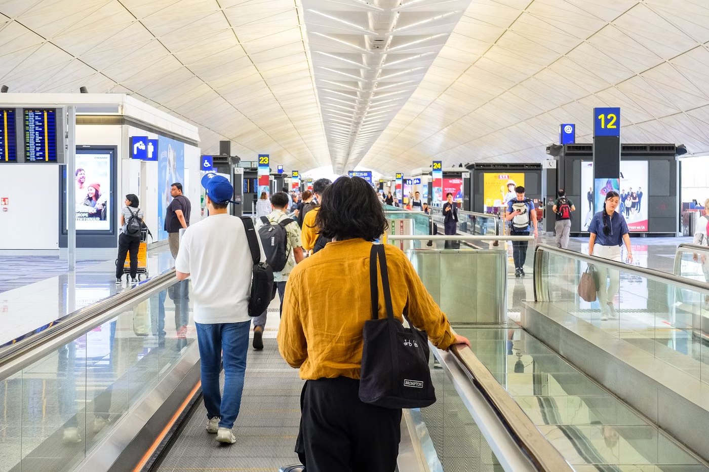 Airport guest movement